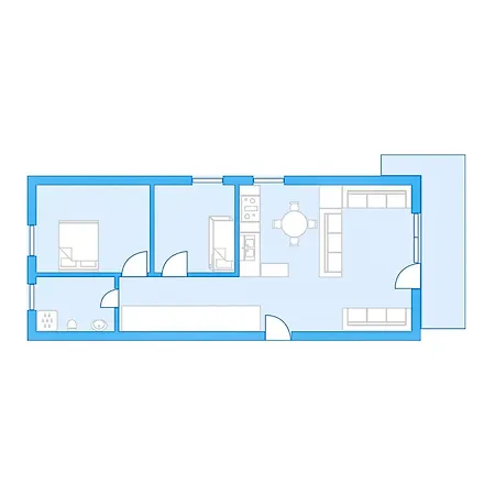דירה Clair-azur A 41 By Interhome *
